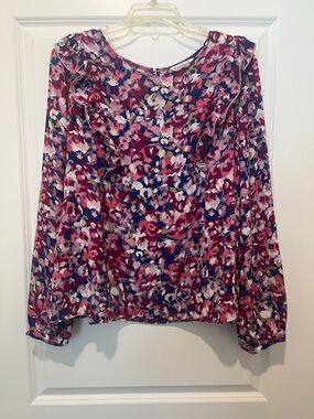 Nanette Lepore floral blouse